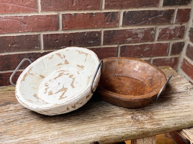 Small Round Bowl with Handles